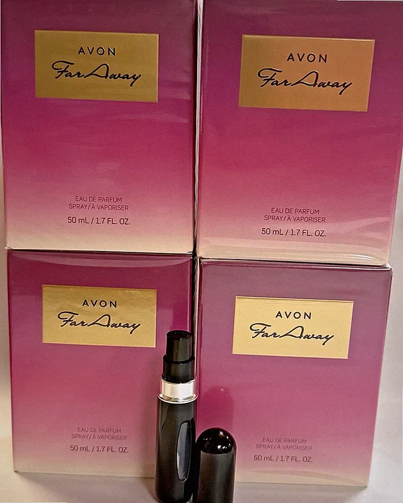 4-AVON Brand New Far Away Eau De Parfum Perfume/TRAVEL SPRAY