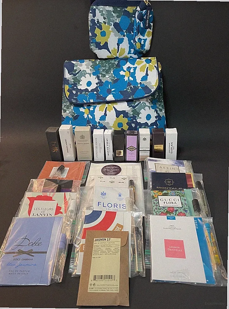 DESIGNER “ALL THAT JASMINE” WOMENS FRAGRANCE VARIETY 24-SAMPLE GIFT