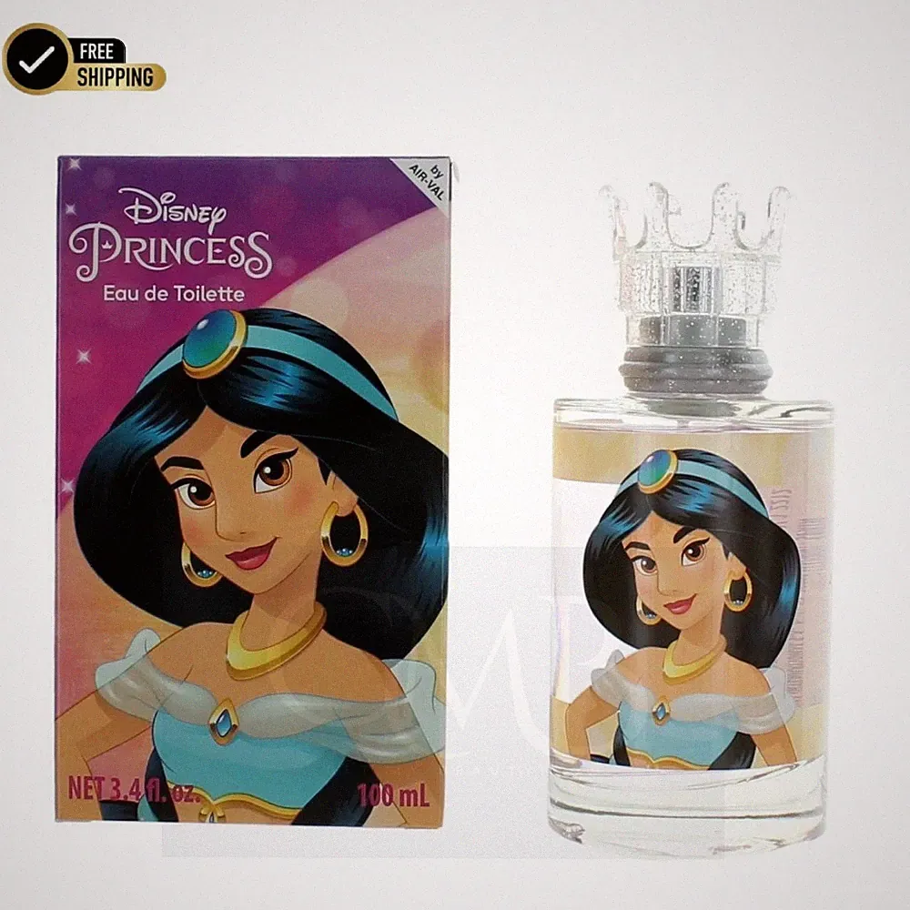 Disney Princess Jasmine Eau de Toilette Spray 3.4 oz 100 ml EDT Perfume for Kids