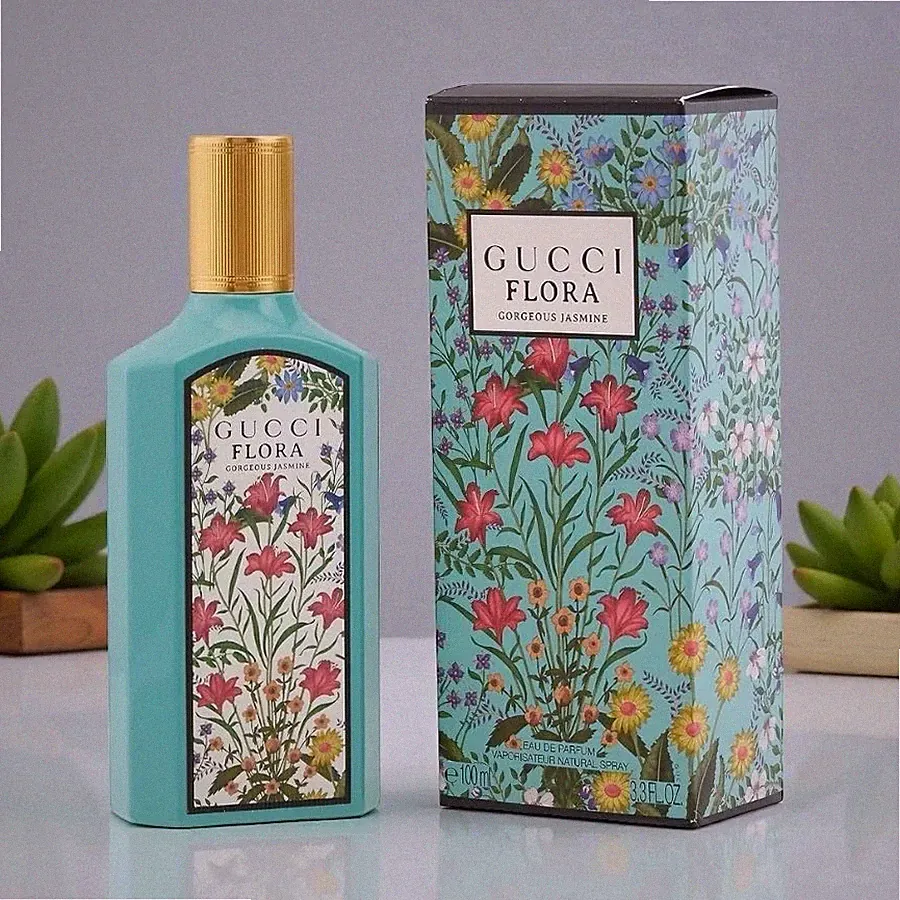 Gucci Flora Gorgeous Jasmine 3.3 oz EDP Perfume for Women New In Box
