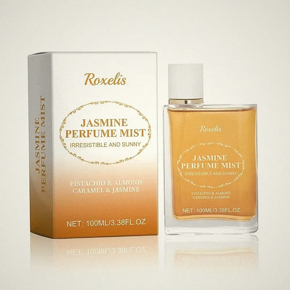 Jasmine Perfume Mist Pistachio Almond Body Spray Floral Gourmand 100ml