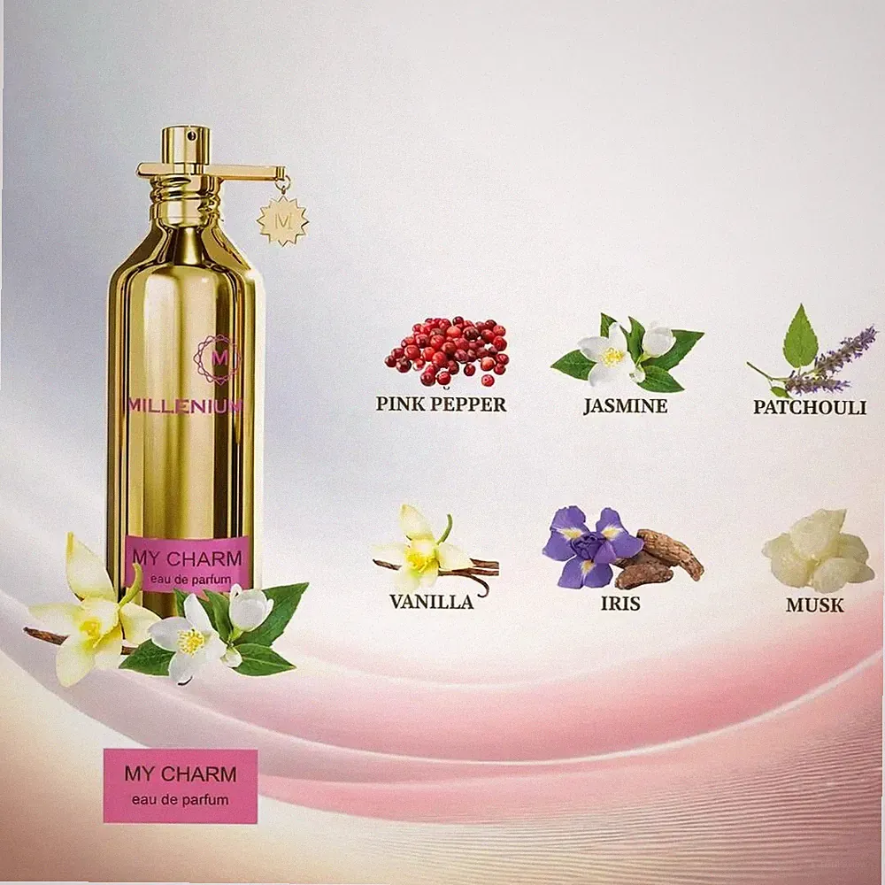 Millenium My Charm Patchouli Floral Perfume for Women 100ml