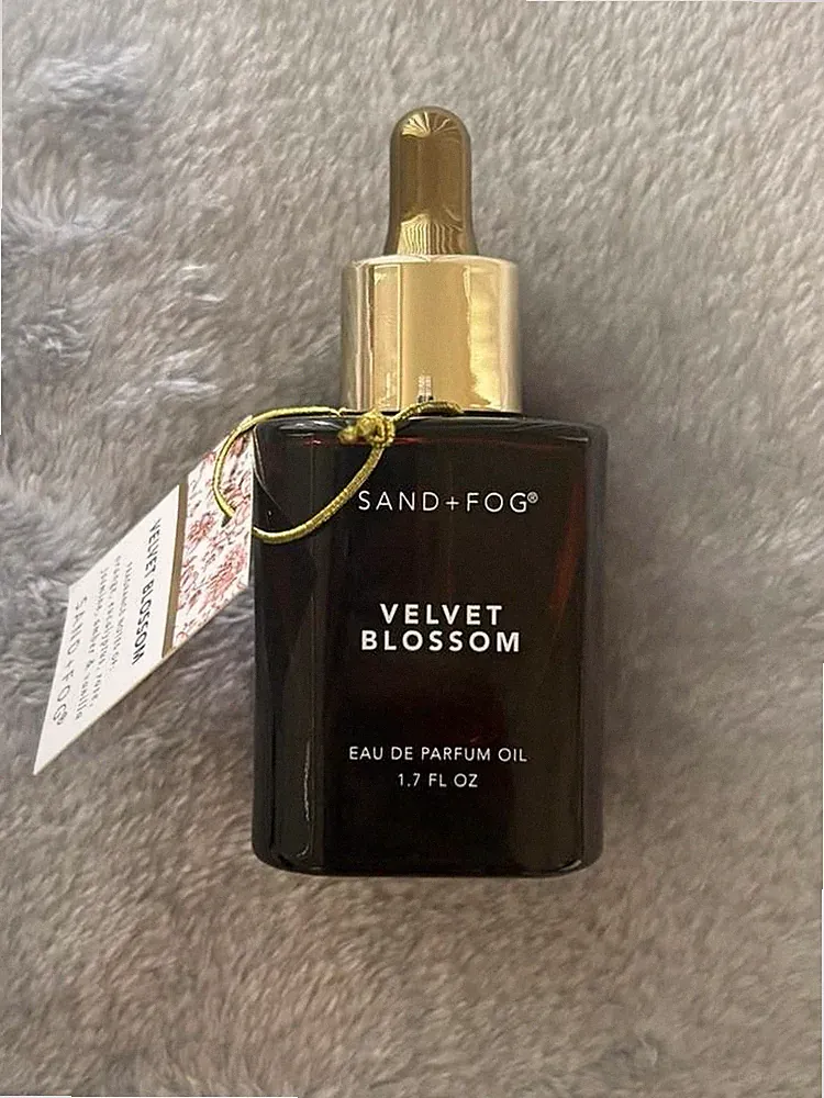 SAND+FOG Velvet Blossom Eau de Parfum Oil 1.7 fl oz Orange Rose Jasmine Amber